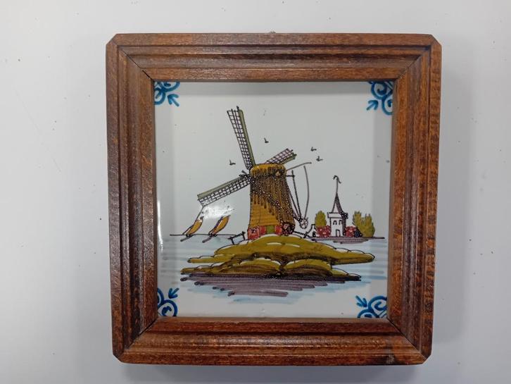 Tegeltje molen 16 x 16, Antiek en Kunst, Antiek | Wandborden en Tegels, Ophalen