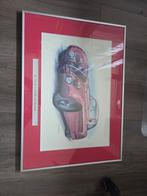 Rens Biesma auto tekeningen ingelijst., Ophalen