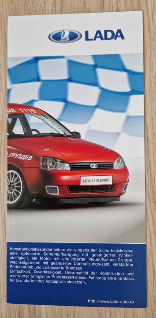Folders Lada, Boeken, Auto's | Folders en Tijdschriften, Zo goed als nieuw, Overige merken, Verzenden