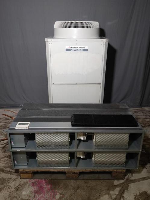 28 kW Mitsubishi Electric Air Conditioner 2x kanaalmodel VRF, Witgoed en Apparatuur, Airco's, Refurbished, Wandairco, 100 m³ of groter