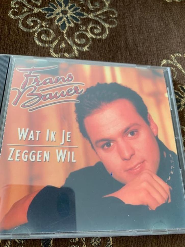 Frans Bauer (Wat ik je zeggen wil), Cd's en Dvd's, Cd's | Nederlandstalig, Zo goed als nieuw, Levenslied of Smartlap, Ophalen of Verzenden