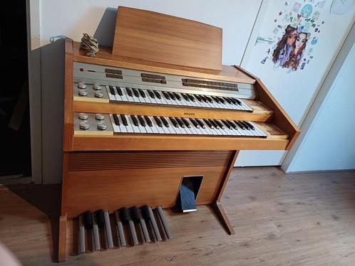 Orgel Philips, Muziek en Instrumenten, Orgels, Gebruikt, 2 klavieren, Ophalen