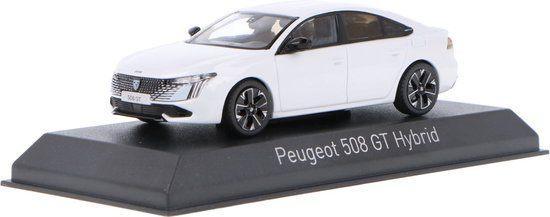 Peugeot 508 GT 2023 Okenite Wit Model 1/43 Norev 475832, Hobby en Vrije tijd, Modelauto's | 1:43, Nieuw, Auto, Norev, Ophalen of Verzenden