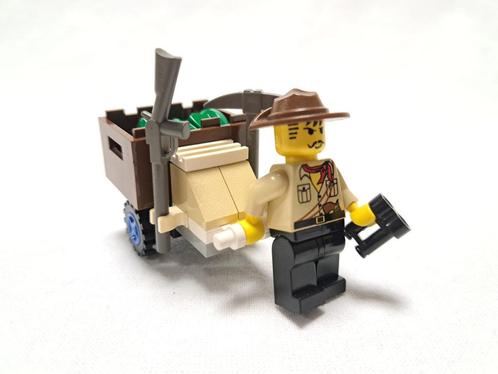 Lego | Adventures | Dino Isl. | Johnny Thunder&Baby T | 5903, Kinderen en Baby's, Speelgoed | Duplo en Lego, Gebruikt, Lego, Complete set