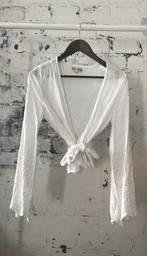 Moost wanted Alina wikkeltop valt als S, Wit, Ophalen of Verzenden, Lange mouw, Maat 36 (S)