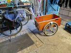 Fiets karretje incl fietstrekhaak, Fietsen en Brommers, Fietsaccessoires | Aanhangers en Karren, Ophalen, Zo goed als nieuw, 80 kg of meer