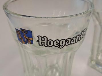 44 Hoegaarden bierglazen  beschikbaar voor biedingen