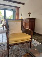 Vintage Gele Fauteuil in Goede Staat - Mooie Kleur, Antiek en Kunst, Ophalen