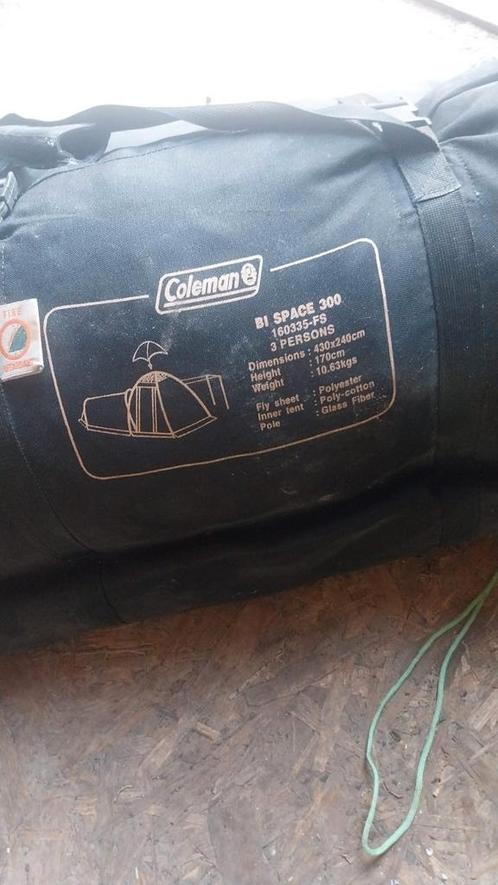 Coleman BI SPACE 300 - 3 persoons tent, Caravans en Kamperen, Tenten, tot en met 3, Gebruikt, Ophalen