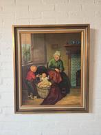 M.G.Pieterse - olieverf op doek, Antiek en Kunst, Ophalen of Verzenden