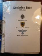 Duitse Reich tot 1945 top postz verzameling en kaarten adv 1, Ophalen of Verzenden, Buitenland