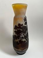 Emile Gallé "paysage de verre "Art Nouveau vaas 1919, Ophalen of Verzenden