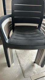 5 Stapel bare stoelen, Ophalen of Verzenden, Zo goed als nieuw, Kunststof