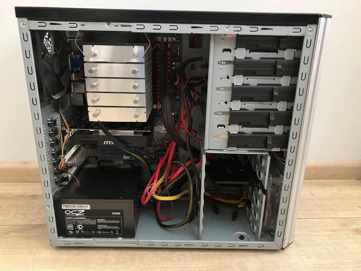 computer, Computers en Software, Desktop Pc's, Gebruikt, 3 tot 4 Ghz, HDD, SSD, 4 GB, Met videokaart, Gaming, Ophalen