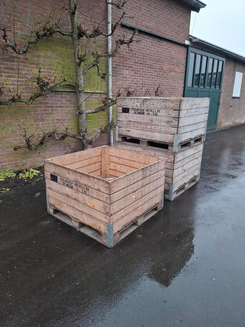 Grote Houten Voorraadbakken – NU 4 voor €100! Ruim & Handig, Doe-het-zelf en Verbouw, Kratten en Dozen, Zo goed als nieuw, Bak of Kist