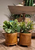 Brynxz planten potjes, Tuin en Terras, Bloempotten, Ophalen of Verzenden, Zo goed als nieuw, Rond, Minder dan 25 cm