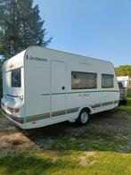 Dethleffs 420 QSH 2021 +MOVER+VAST BED+VOORTENT ETC NIEUWST!, Caravans en Kamperen, Bedrijf, Treinzit, 750 - 1000 kg, Schokbreker