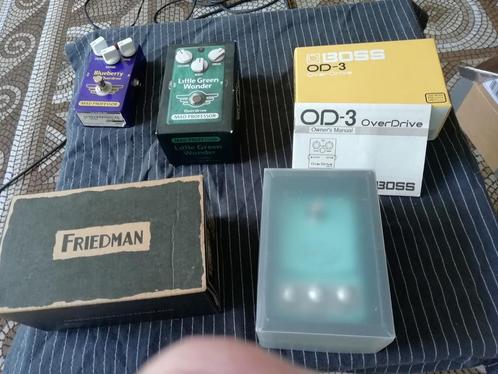 Overdrive pedalen, gitaar en bas., Muziek en Instrumenten, Effecten, Ophalen of Verzenden