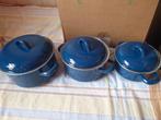 Emaille pannenset, Antiek en Kunst, Ophalen of Verzenden
