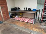 Werkbank met stevig frame, Doe-het-zelf en Verbouw, Werkbanken, Ophalen of Verzenden, Gebruikt, 170 cm of meer