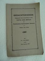 herdenking 50 Ned ger gem Passaic N.J Ds J van Zweden 1933, Gelezen, Christendom | Protestants, Ophalen of Verzenden, Ds J v Zweden