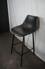 Dutchbone barkruk barkrukken | 4 stuks, Gebruikt, Met voetsteun, 60 tot 90 cm, Leer