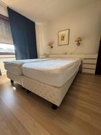 Complete Pullman boxspring met matras, Ophalen, Gebruikt, Tweepersoons, 200 cm