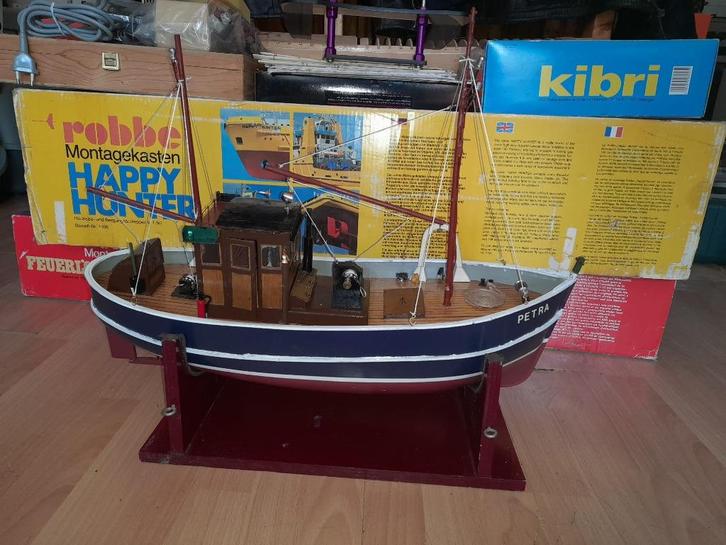 Mooie RC vissersboot Kotter RTR., Hobby en Vrije tijd, Modelbouw | Boten en Schepen, Zo goed als nieuw, 1:32 tot 1:50, Overige merken