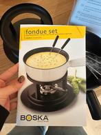 BOSKA fondueset met 3 prikkers, Ophalen, Zo goed als nieuw, Brander, Fondueset