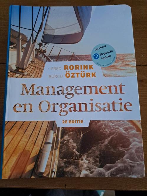 Fred Rorink - Management en organisatie, Boeken, Schoolboeken, Zo goed als nieuw, Nederlands, Overige niveaus, Ophalen of Verzenden