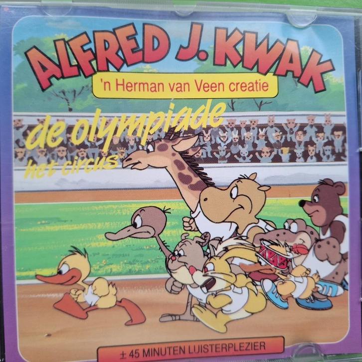 HERMAN VAN VEEN - ALFRED J. KWAK -'n HERMAN VAN VEEN CREATIE, Cd's en Dvd's, Cd's | Kinderen en Jeugd, Zo goed als nieuw, 3 tot 5 jaar