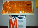 0209 marklin teken sjabloon in ovp, Hobby en Vrije tijd, Modeltreinen | H0, Wisselstroom, Gebruikt, Rails, Ophalen of Verzenden