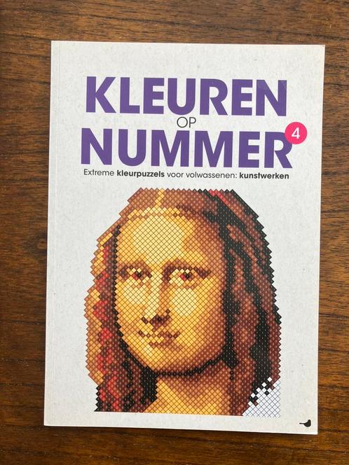 Kleuren op nummer - nummer 4 - kunstwerken, Boeken, Overige Boeken, Nieuw, Ophalen of Verzenden