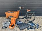Te koop: super complete elektrische Babboe Curve-E!, Fietsen en Brommers, Fietsen | Bakfietsen, 4 kinderen of meer, Gebruikt, Huif