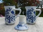 Blue Danube Set Koffiepot K + S Taartset Koekjespot Roomstel, Ophalen of Verzenden