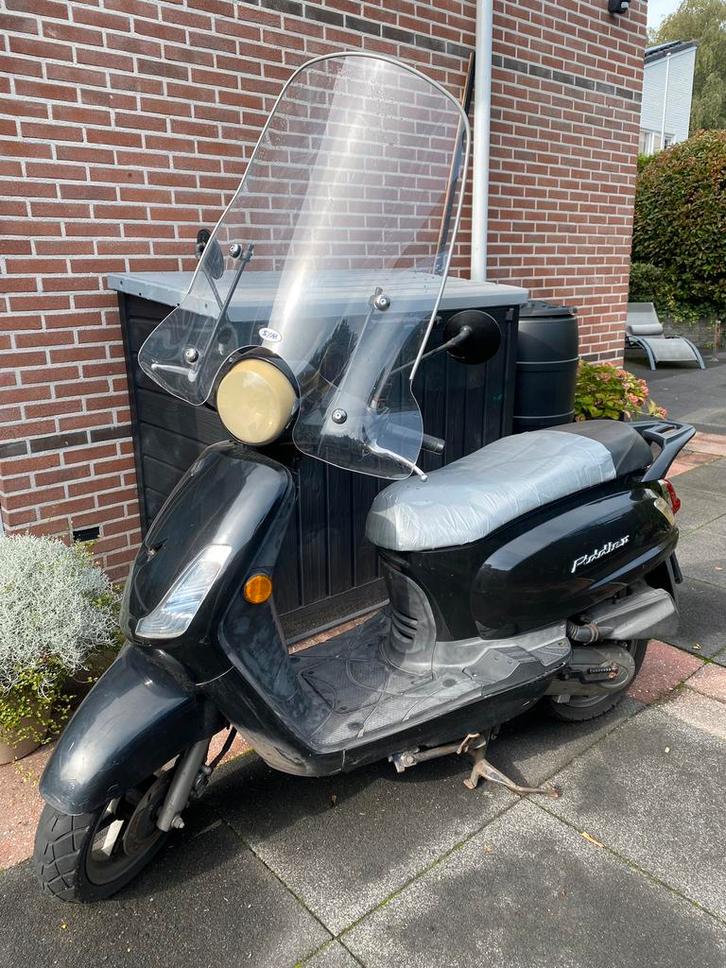 Sym Fiddle 2, Fietsen en Brommers, Scooters | SYM, Gebruikt, Fiddle, Benzine, Ophalen