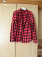 Rood zwart flanel katoen overhemd LEE slim fit M nieuwstaat, Halswijdte 38 (S) of kleiner, Ophalen of Verzenden, Zo goed als nieuw