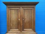 eiken kabinet of servieskast antiek 145x222 met 4 deurtjes, Ophalen of Verzenden