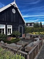 Mooie wicker loungeset, Ophalen, Gebruikt, Bank, 8 zitplaatsen