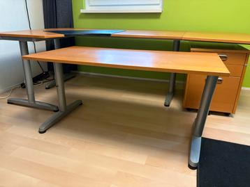 IKEA Galant Bureau verstelbaar - afbeelding 4