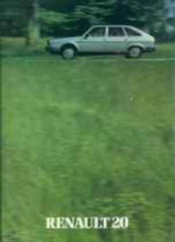 Renault 20, 25 of Safrane brochure/auto folder '81 - '00 beschikbaar voor biedingen