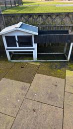 Konijnenhok, Dieren en Toebehoren, Knaagdieren en Konijnen | Hokken en Kooien, 110 cm of meer, Zo goed als nieuw, Hok, Ophalen