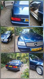 Mercedes-Benz SL 2.8 Sl280 Roadster AUT 1995 Blauw, Auto's, Mercedes-Benz, Automaat, Achterwielaandrijving, Beige, Cabriolet