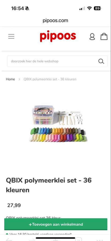 Polymeer Klei Set - 36 Kleuren, Hobby en Vrije tijd, Knutselen, Nieuw, Materiaal, Ophalen of Verzenden