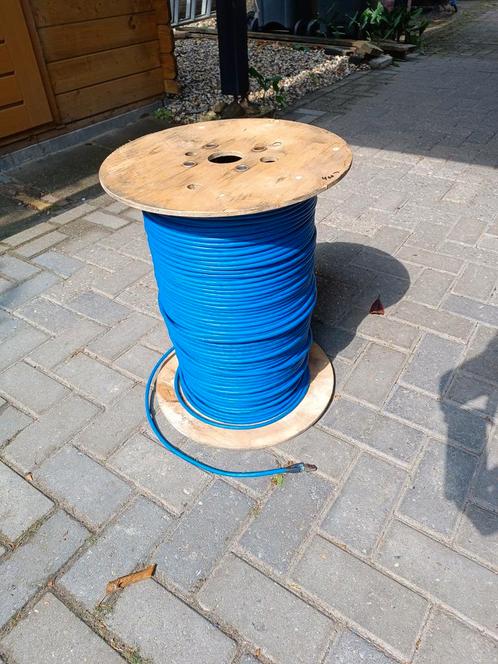 Ethernetkabel Cat7 op de haspel, Doe-het-zelf en Verbouw, Elektra en Kabels, Zo goed als nieuw, Overige typen, Ophalen