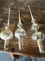 2 prachtige oude zilveren pieken van glas, Ophalen of Verzenden, Zo goed als nieuw