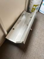 RVS Wastrog met 1 kraan. Ca. 1,20cm, Doe-het-zelf en Verbouw, Sanitair, Ophalen, Gebruikt, Rvs, Kraan