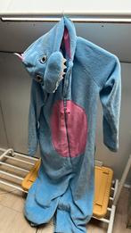 Dino onesie lichtblauw rose maar S, Kinderen en Baby's, Carnavalskleding en Verkleedspullen, Ophalen of Verzenden, Zo goed als nieuw