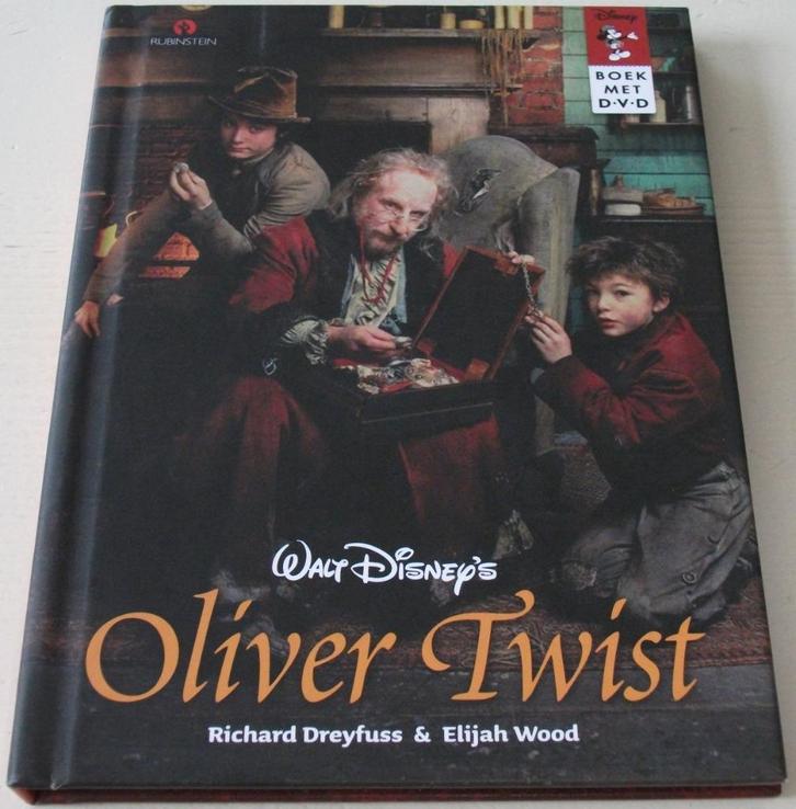 Dvd *** OLIVER TWIST *** Walt Disney DVD met Boek, Cd's en Dvd's, Dvd's | Avontuur, Zo goed als nieuw, Boxset, Vanaf 6 jaar, Ophalen of Verzenden
