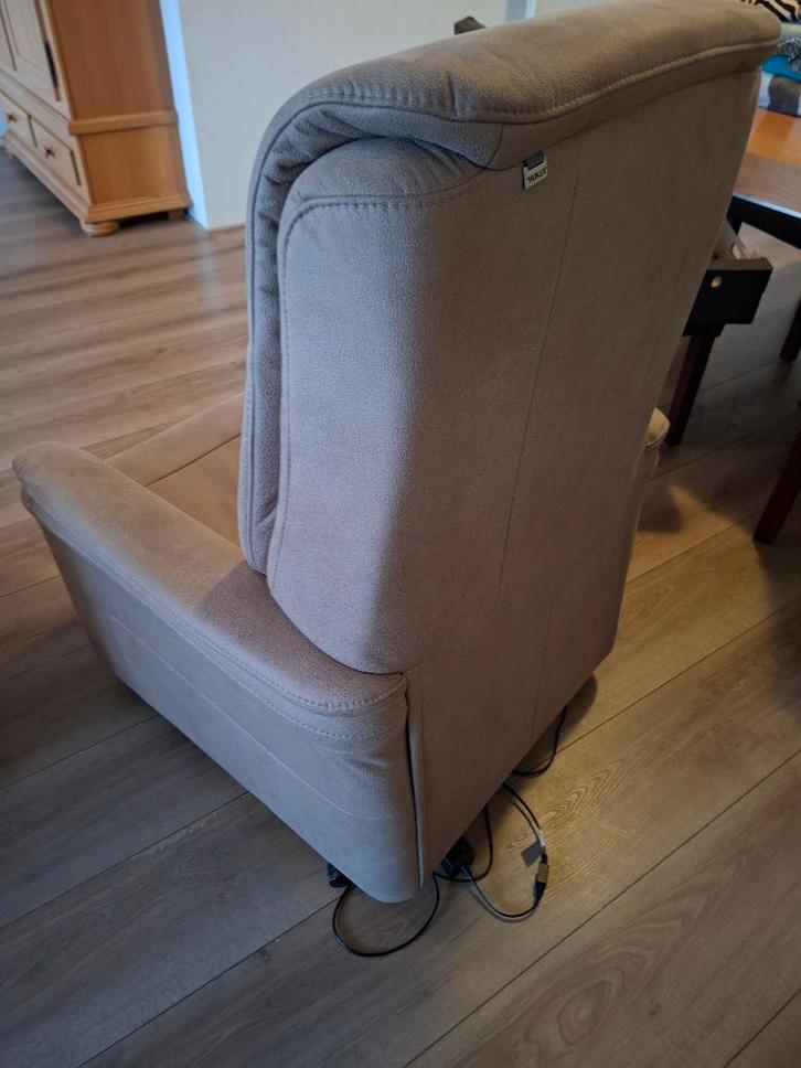 sta-op stoel, Huis en Inrichting, Fauteuils, Zo goed als nieuw, Stof, Minder dan 50 cm, 75 tot 100 cm, Ophalen